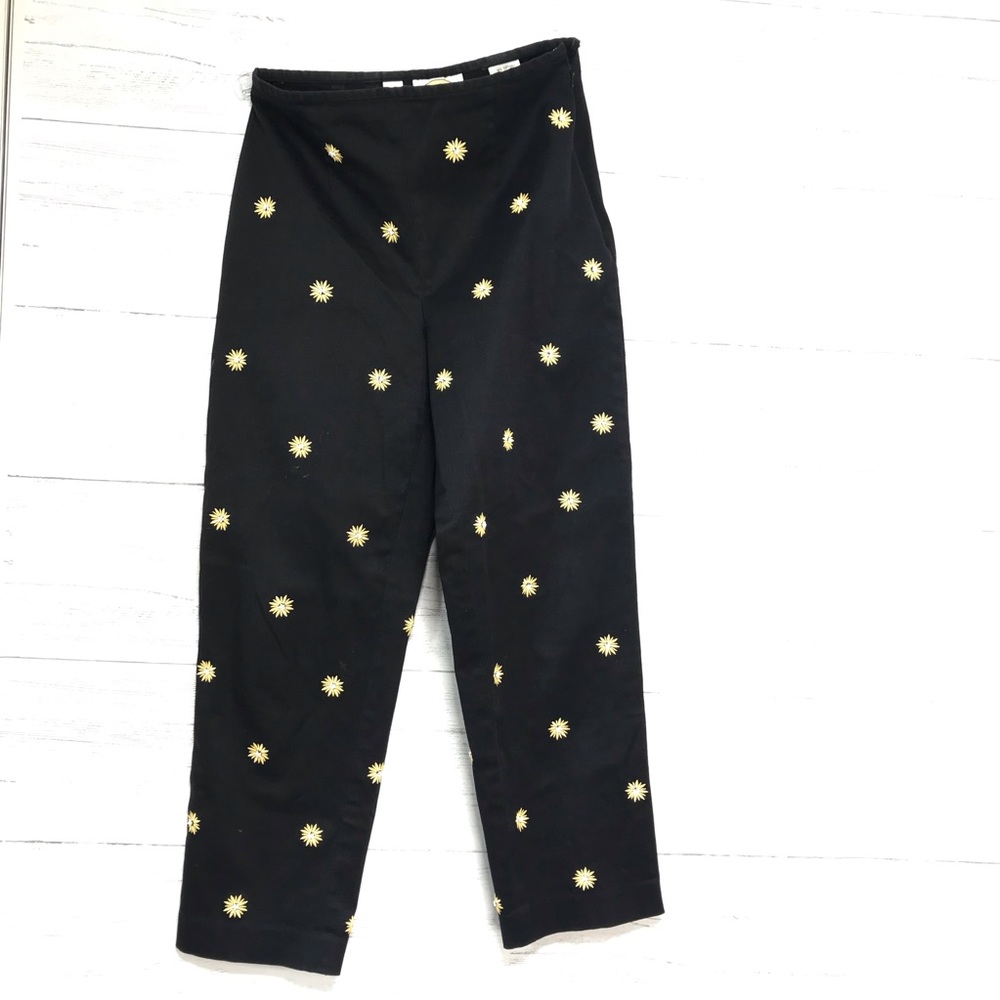Talbots’s Stretch Crop Pants Size 6 Black